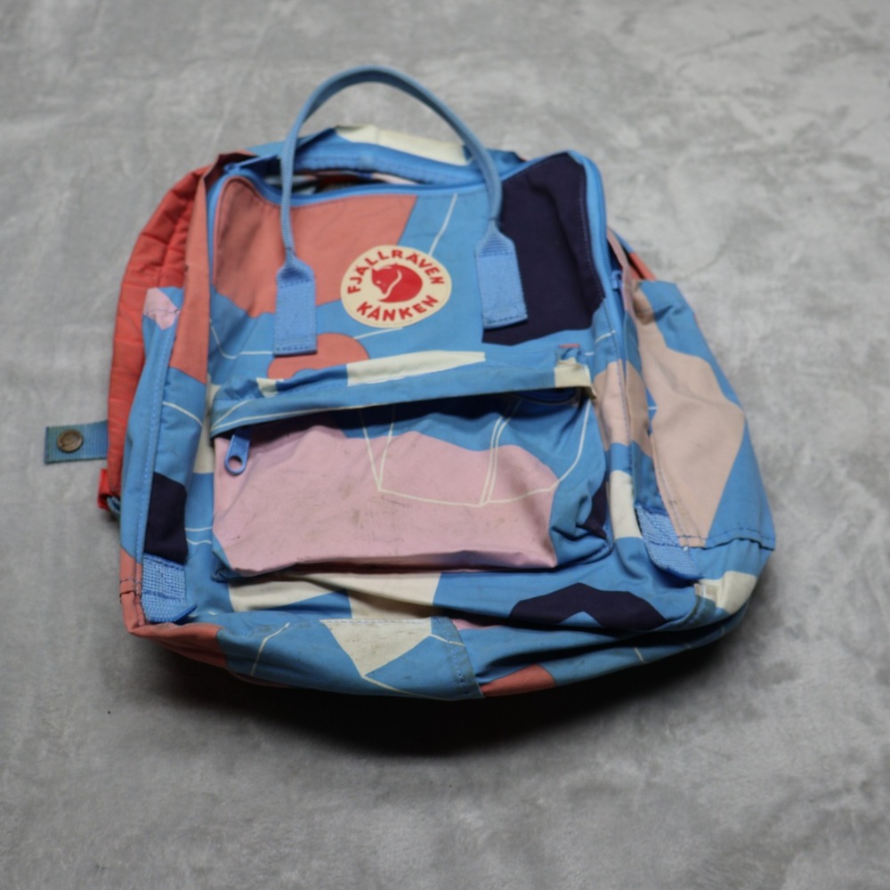 Fjallraven Backpack Unisex One Size Blue Kanken Art Linn Fritz Ocean Travel